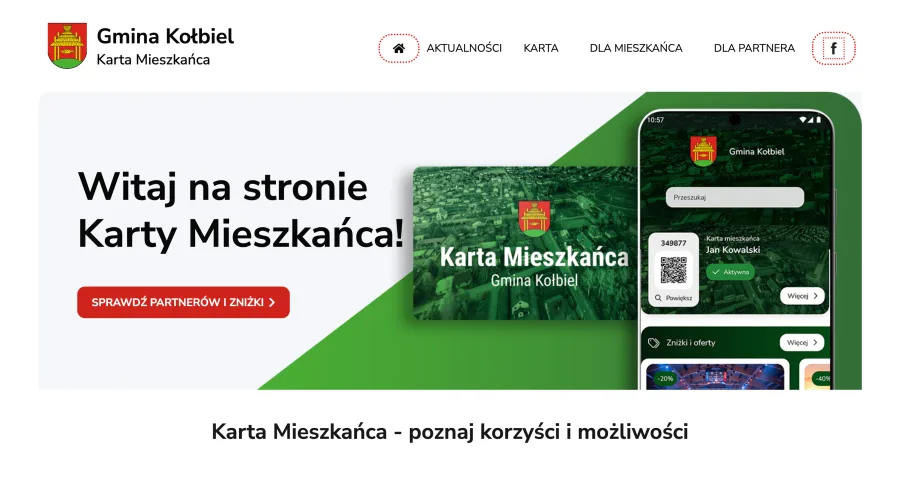 Podgląd portalu: Karta Mieszkańca