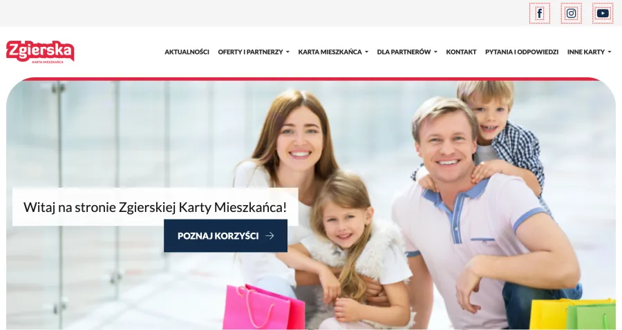 Podgląd portalu: Karta Mieszkańca