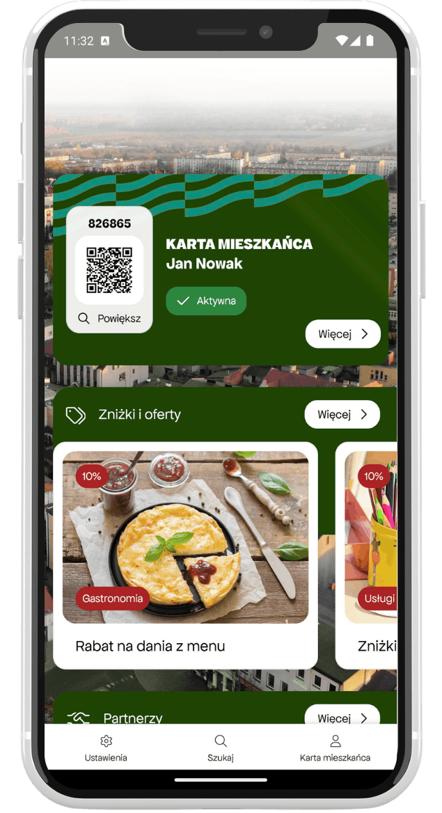 Karta mieszkańca w plikacji mobilnej netkoncept(1)
